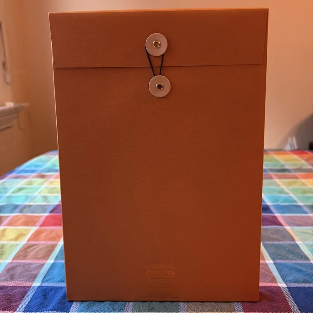 🗂️ LOUIS VUITTON FILE FOLDER WITH VECHETTA TABS 🗂️ NWOT 🗂️
